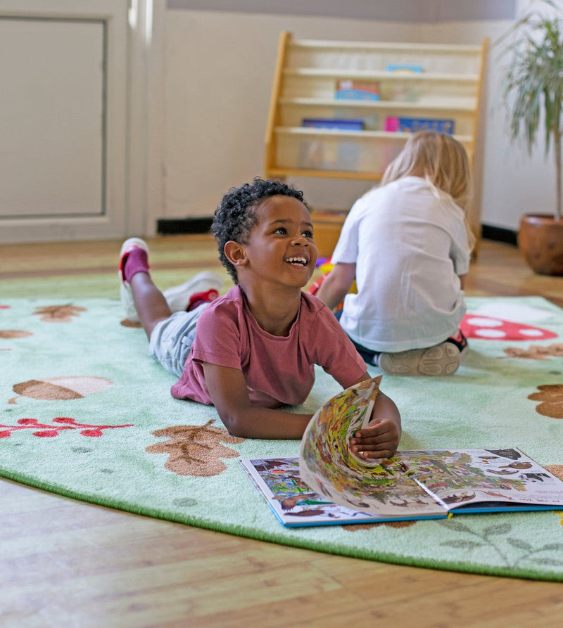 Forest Friends™ Corner Placement 2x2m Carpet, Learning SPACE
