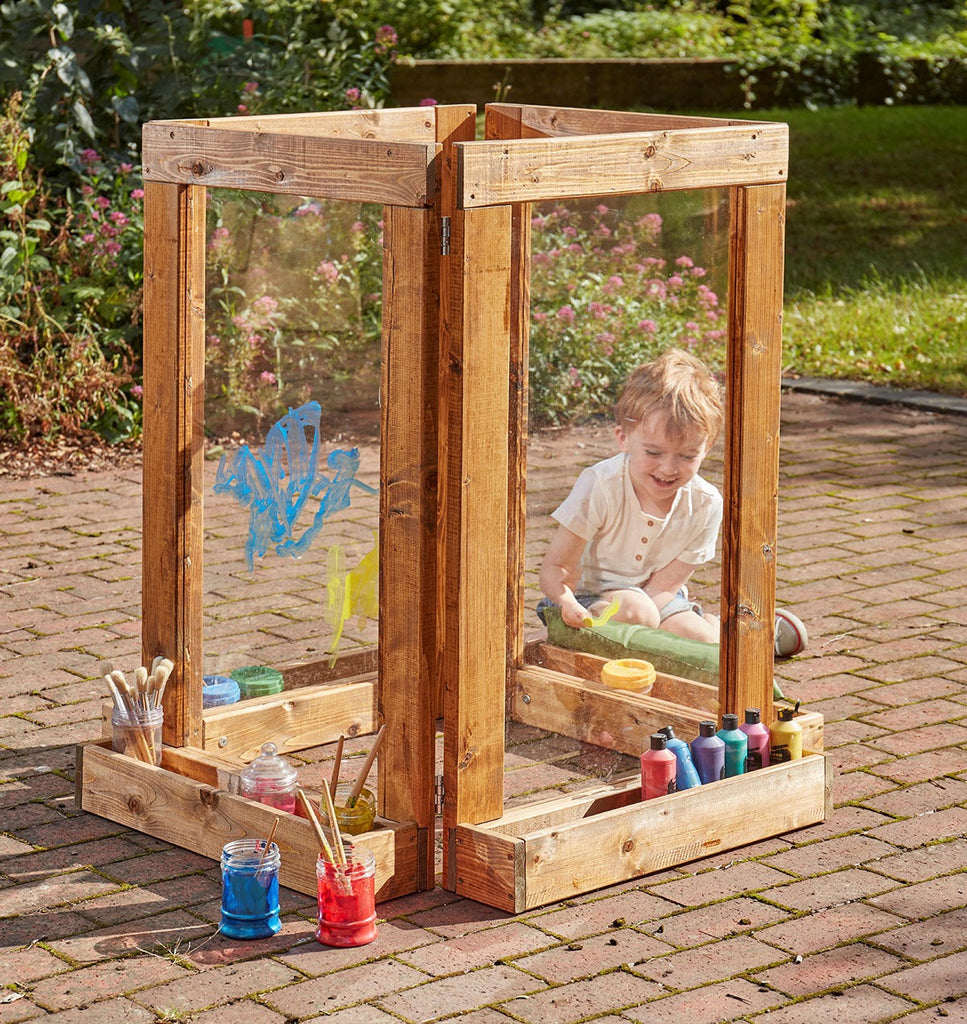 Four Panel Art Easel-Art Materials,Arts & Crafts,Cosy Direct,Cosy Outdoor,Early Arts & Crafts,Playground Wall Art & Signs,Primary Arts & Crafts-Learning SPACE