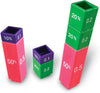 Fraction Tower Cubes Equivalency Set-Fractions Decimals & Percentages,Learning Activity Kits,Learning Resources,Maths,Maths Toys,Primary Maths,Stock-Learning SPACE