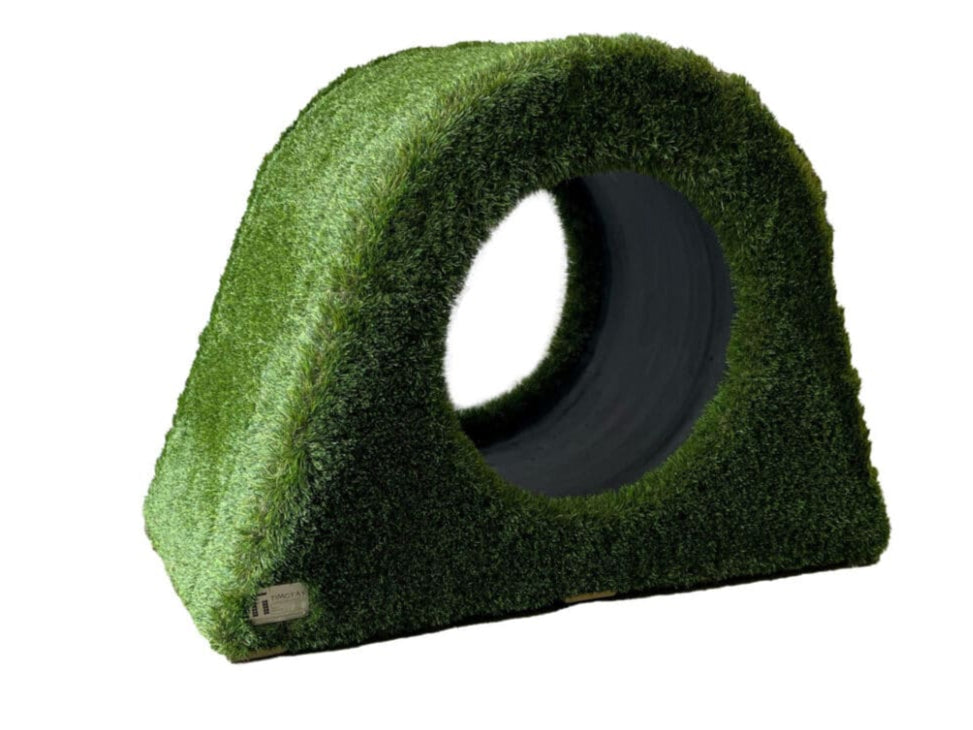 Free-Standing Grass Crawl Tunnel-Forest School & Outdoor Garden Equipment,Nature Learning Environment,Playground Equipment,Sensory Garden,Stock-Learning SPACE