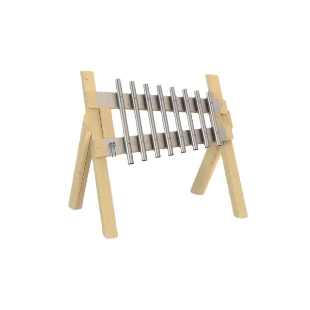 Freestanding Chimes Playground Musical Instrument, Learning SPACE