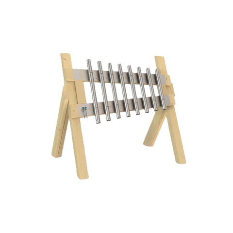 Freestanding Chimes Playground Musical Instrument, Learning SPACE