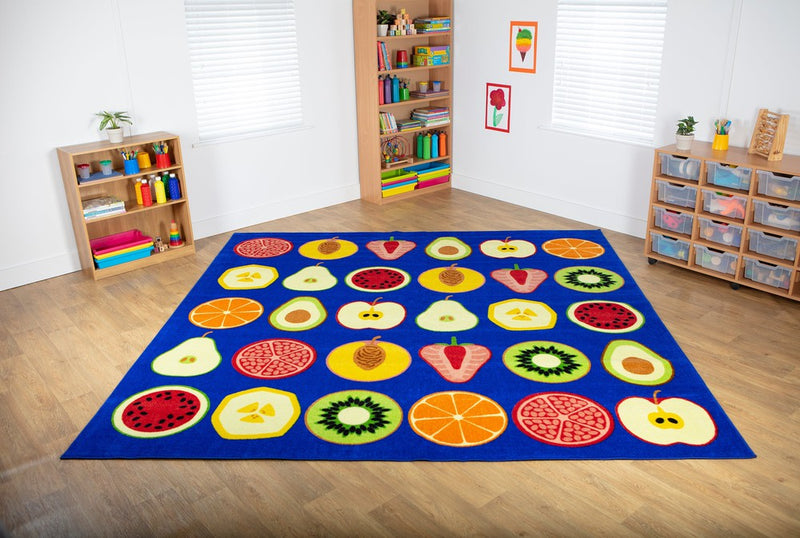 Fruit 3m Placement Carpet with free of charge mystery Health & Wellbeing Runner, Learning SPACE