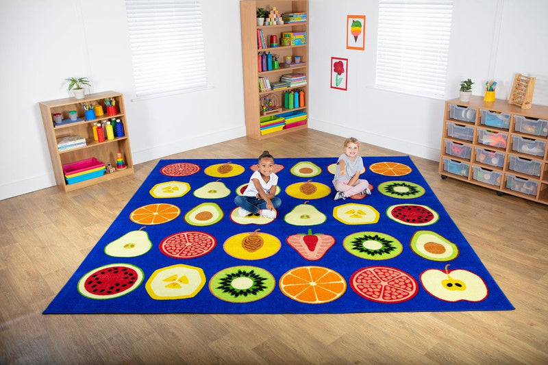 Fruit 3m Placement Carpet with free of charge mystery Health & Wellbeing Runner, Learning SPACE
