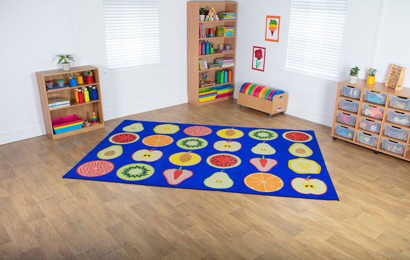 Fruit Rectangular Placement 3x2m Carpet 3x2m, Learning SPACE