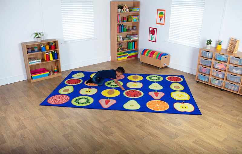Fruit Rectangular Placement 3x2m Carpet 3x2m, Learning SPACE