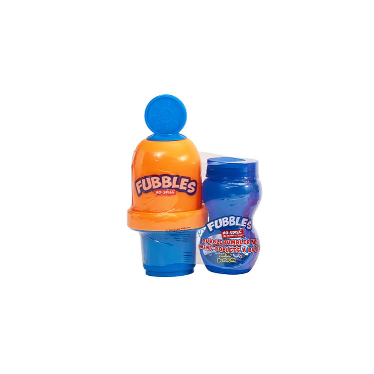 Fubbles No-Spill Bubble Tumbler Mini, Learning SPACE