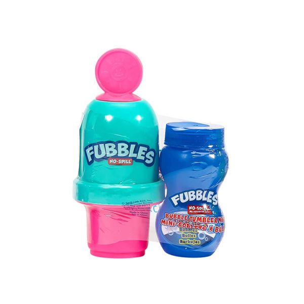 Fubbles No-Spill Bubble Tumbler Mini, Learning SPACE