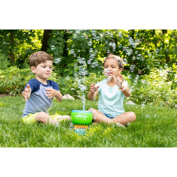 Fubbles No-Spill Fun-Finiti Bubble Machine, Learning SPACE