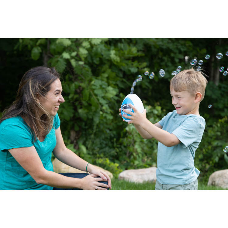 Fubbles No-Spill Mini Pals Bubble Machine, Learning SPACE