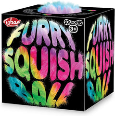 Furry Squish Ball – Fluffy, Fun Stress Buster!-ADD/ADHD,AllSensory,Baby Soft Toys,Early Years Sensory Play,Fidget,Neuro Diversity,Squishing Fidget,Stocking Stuffers,Stress Relief,Tactile Toys & Books,Tobar Toys-Learning SPACE