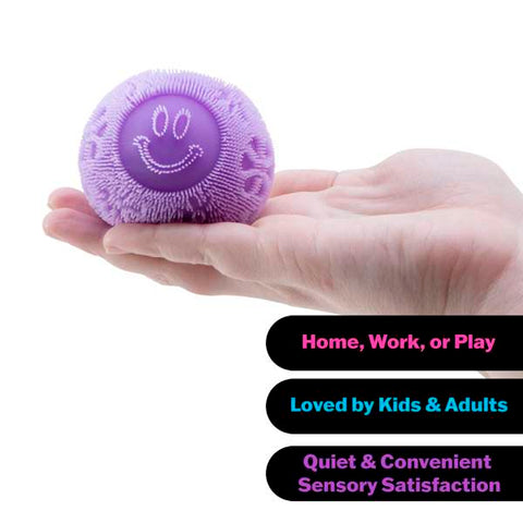 Fuzz Ball Flower Power Needoh-ADD/ADHD,Bigjigs Toys,Fidget,Needoh,SCOTEXCEL,Squishing Fidget,Stocking Stuffers-Learning SPACE
