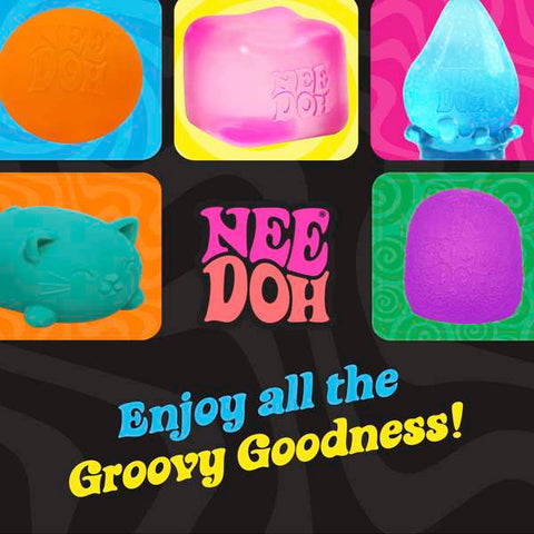 Fuzz Ball Flower Power Needoh-ADD/ADHD,Bigjigs Toys,Fidget,Needoh,SCOTEXCEL,Squishing Fidget,Stocking Stuffers-Learning SPACE