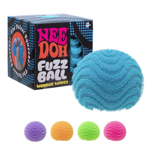 Fuzz Ball Wonder Waves Needoh Squishy Fidget, Learning SPACE