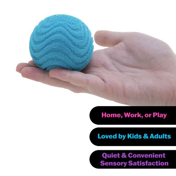 Fuzz Ball Wonder Waves Needoh Squishy Fidget, Learning SPACE