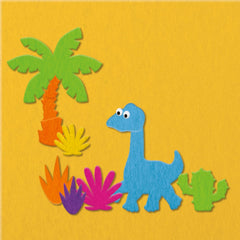 Fuzzy Felt - Dinosaur-Dinosaurs. Castles & Pirates, Imaginative Play, John Adams, Pretend play-Learning SPACE