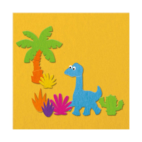 Fuzzy Felt Dinosaur Set, Learning SPACE