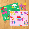 Fuzzy Felt Educational Bumper Set, Learning SPACE