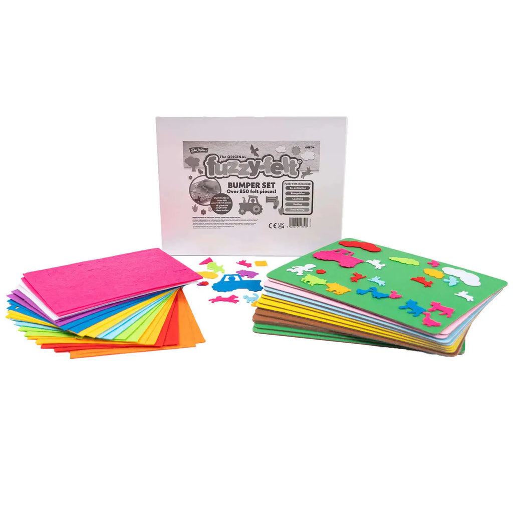 Fuzzy Felt Educational Bumper Set, Learning SPACE