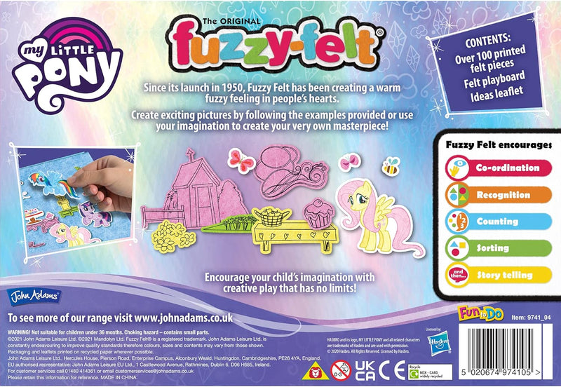 Fuzzy-Felt My Little Pony, Learning SPACE