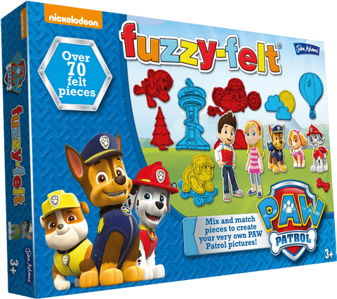 Fuzzy Felt PAW Patrol-Arts & Crafts, Craft Activities & Kits, Early Arts & Crafts, John Adams, Paw Patrol-Learning SPACE