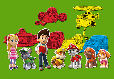 Fuzzy Felt PAW Patrol-Arts & Crafts,Craft Activities & Kits,Early Arts & Crafts,John Adams,Paw Patrol-Learning SPACE