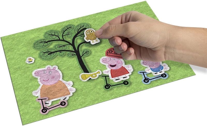 Fuzzy Felt Peppa Pig Drawer Set, Learning SPACE