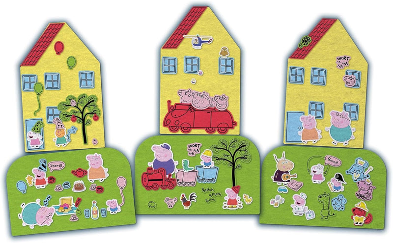 Fuzzy Felt Peppa Pig Drawer Set, Learning SPACE
