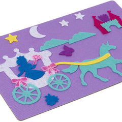 Fuzzy Felt Princess Drawer Set, Learning SPACE