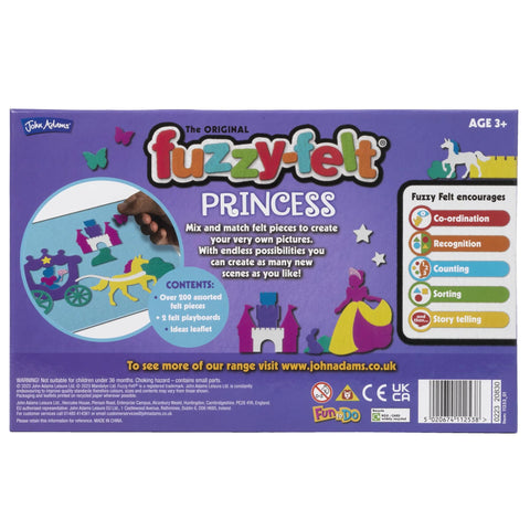 Fuzzy Felt Princess Drawer Set, Learning SPACE