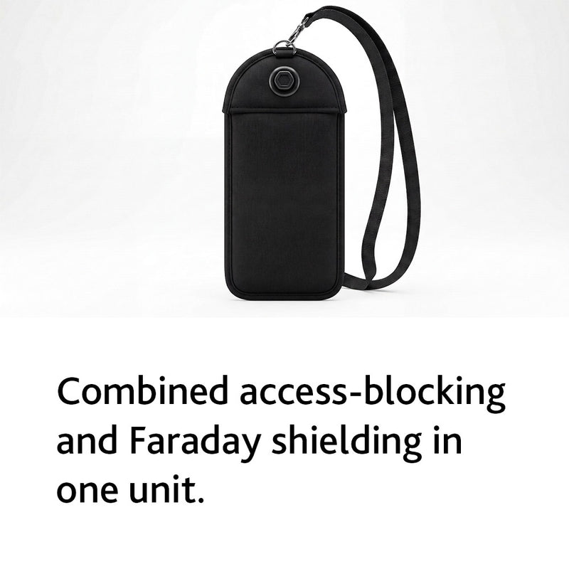 GO2 Magnetic-Locking Faraday Mobile Phone Pouch, School & Educational Supplies Learning SPACE