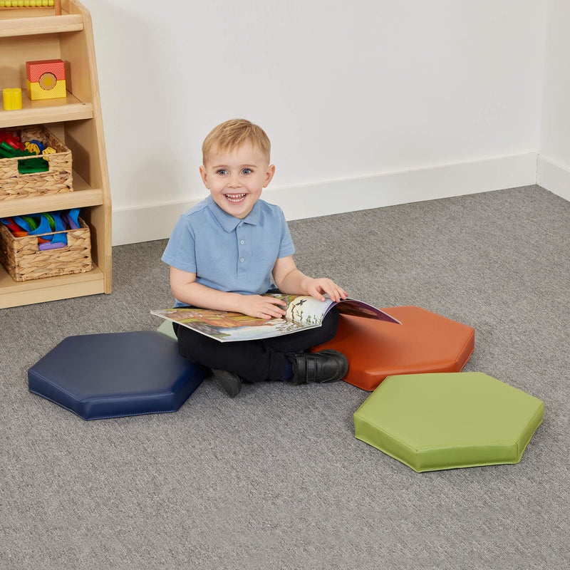 Hex Modular Seating - Foam Cushion Sets, Learning SPACE