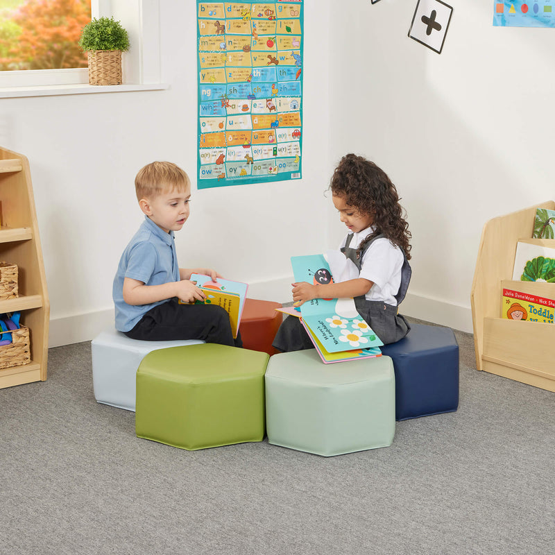 Hex Modular Seating - Foam Cushion Sets, Learning SPACE