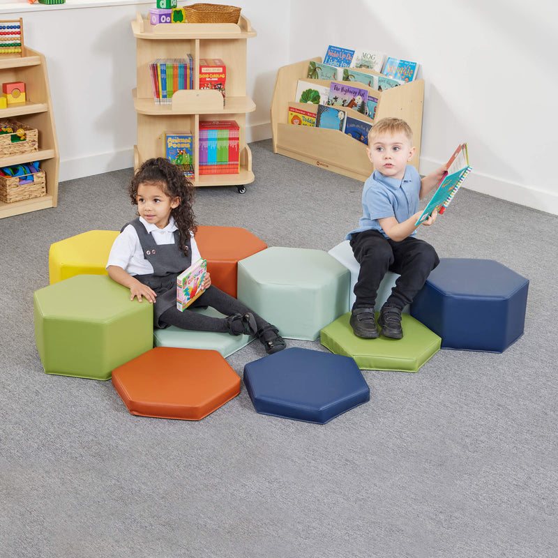 Hex Modular Seating - Foam Cushion Sets, Learning SPACE