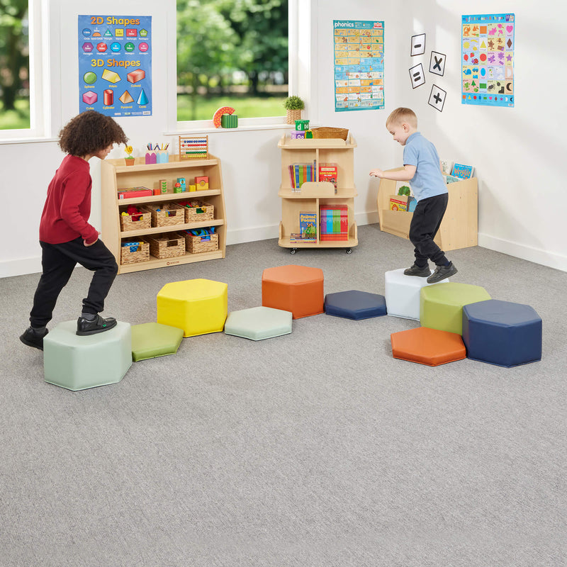Hex Modular Seating - Foam Cushion Sets, Learning SPACE