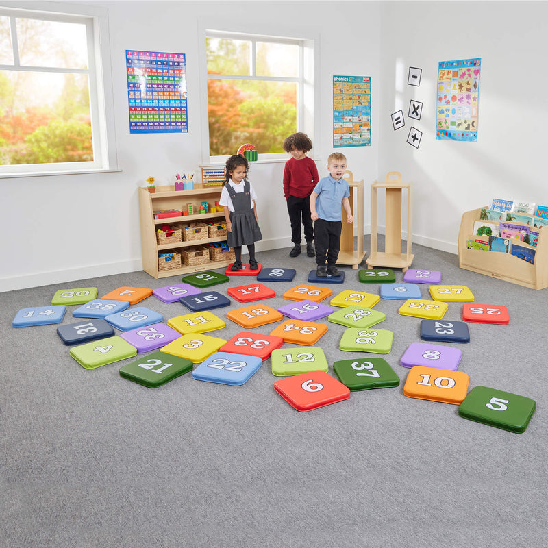 Rainbow Number Cushions, Learning SPACE