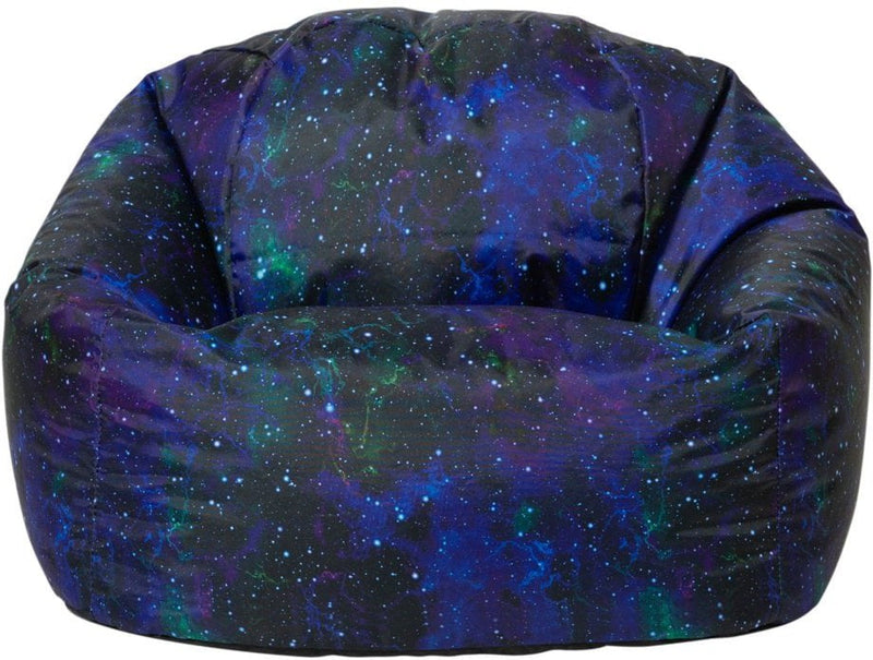 Galaxy Print UV Reactive Children's Bean Bag, Learning SPACE