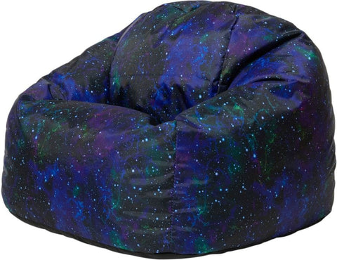 Galaxy Print UV Reactive Children's Bean Bag-AllSensory,Bean Bags,Bean Bags & Cushions,Dropship,Eden Learning Spaces,family fund bestsellers,Star & Galaxy Theme Sensory Room,Stock,Teenage & Adult Sensory Gifts,UV Reactive,Wellbeing Furniture-Learning SPACE