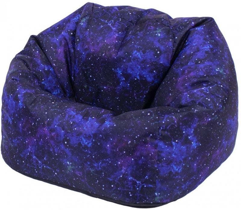 Galaxy Print UV Reactive Children's Bean Bag, Learning SPACE