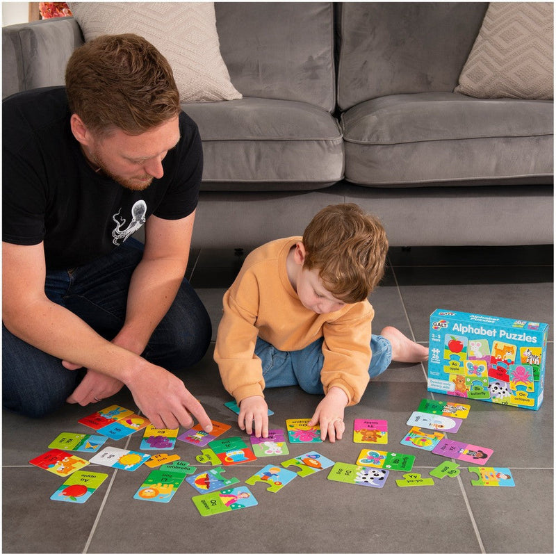Galt Alphabet Puzzles, Learning SPACE