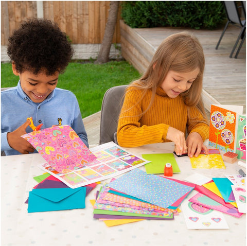 Galt Card Craft Kit – Personalised Card Making Set-Art Materials,Arts & Crafts,Craft Activities & Kits,Galt,Glitter,Messy Play,Paper & Card,Primary Literacy,Seasons,Spring,Stationery,Stock-Learning SPACE