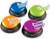 Game Show Answer Buzzer - Set of 4-Calmer Classrooms,Calming & Anxiety,Cerebral Palsy,communication,Early Years Musical Toys,Helps With,Learning Resources,Music,Physical Needs,Primary Literacy,Sound,Speaking & Listening,Talking Buttons & Buzzers-Learning SPACE