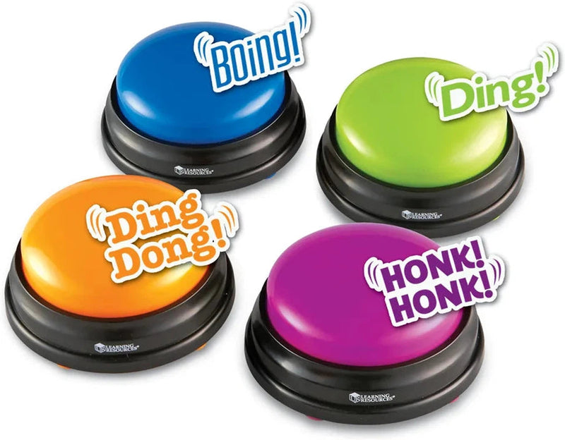 Game Show Answer Buzzer - Set of 4, Learning SPACE