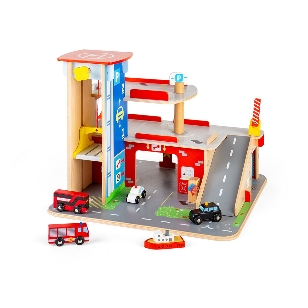 Garage Toy Bundle-Bigjigs Toys,Cars & Transport,Dropship,Games & Toys,SCOTEXCEL-Learning SPACE