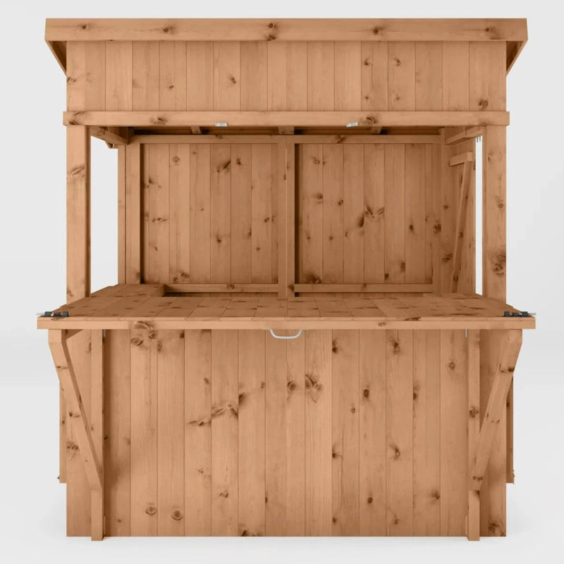 Garden Bar 6 x 4 With Shutters, Learning SPACE
