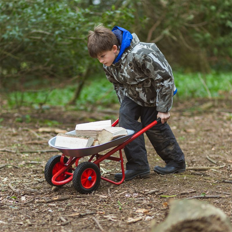 Garden Childrens Gardening Outdoor/Indoor Wheelbarrow, Learning SPACE