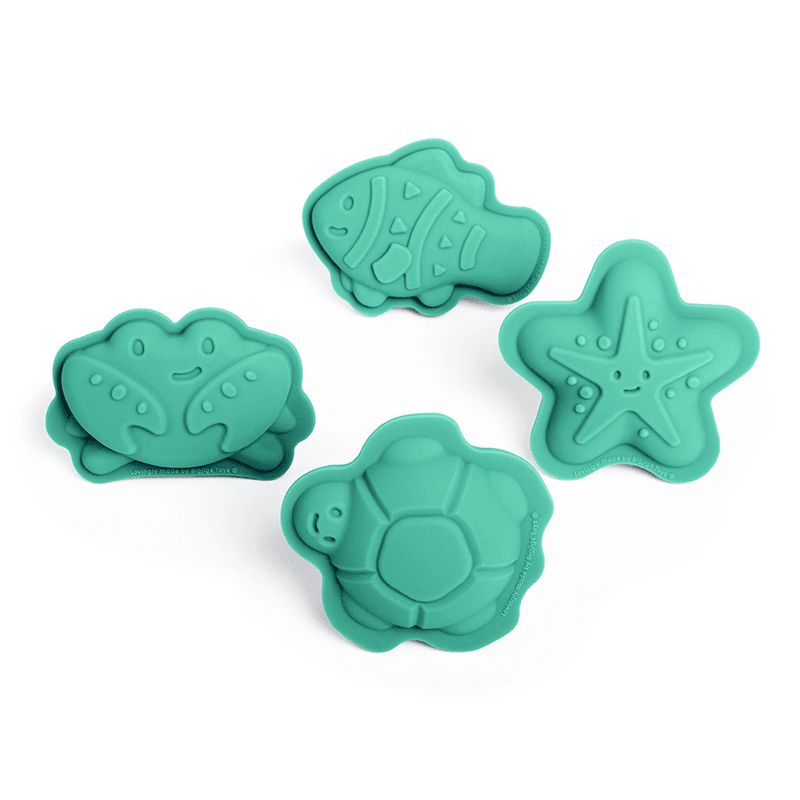 Garden Eggshell Green Character Sand Moulds-Bigjigs Toys,Forest School & Outdoor Garden Equipment,Messy Play,Outdoor Sand & Water Play,Outdoor Sand Pits,Sand,Seasons,Sensory Garden,Spring,Summer,Toy Garden Tools,Water & Sand Toys-Learning SPACE