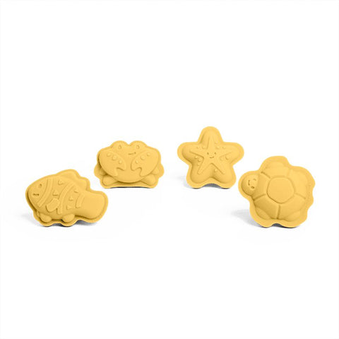 Garden Honey Yellow Character Sand Moulds-Bigjigs Toys,Eco Friendly,Forest School & Outdoor Garden Equipment,Messy Play,Outdoor Sand & Water Play,Outdoor Sand Pits,Sand,Seasons,Sensory Garden,Spring,Summer,Toy Garden Tools,Water & Sand Toys-Learning SPACE