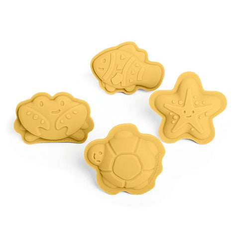 Garden Honey Yellow Character Sand Moulds-Bigjigs Toys,Eco Friendly,Forest School & Outdoor Garden Equipment,Messy Play,Outdoor Sand & Water Play,Outdoor Sand Pits,Sand,Seasons,Sensory Garden,Spring,Summer,Toy Garden Tools,Water & Sand Toys-Learning SPACE
