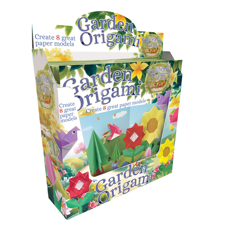 Garden Origami Counter Display, Learning SPACE